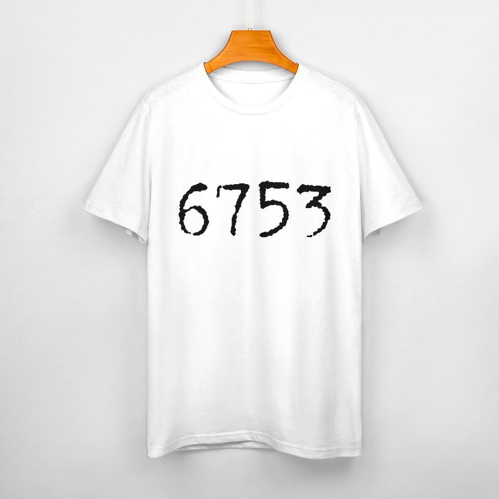 6753 Women's 100% Cotton T-Shirt - White