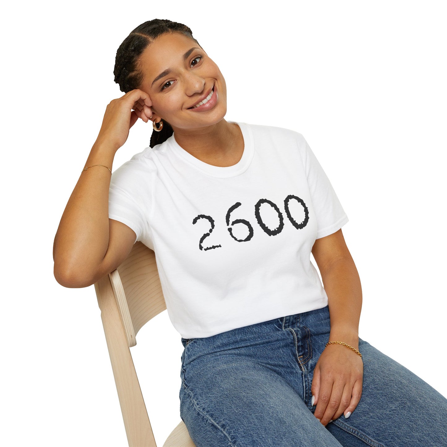 Casual Unisex Softstyle T-Shirt - Trendy 2600 Graphic Tee
