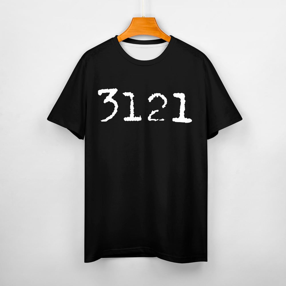 3121 Women's 100% Cotton T-Shirt - Black