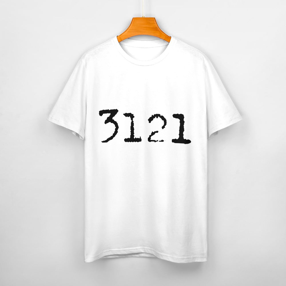 3121 Women's 100% Cotton T-Shirt - White