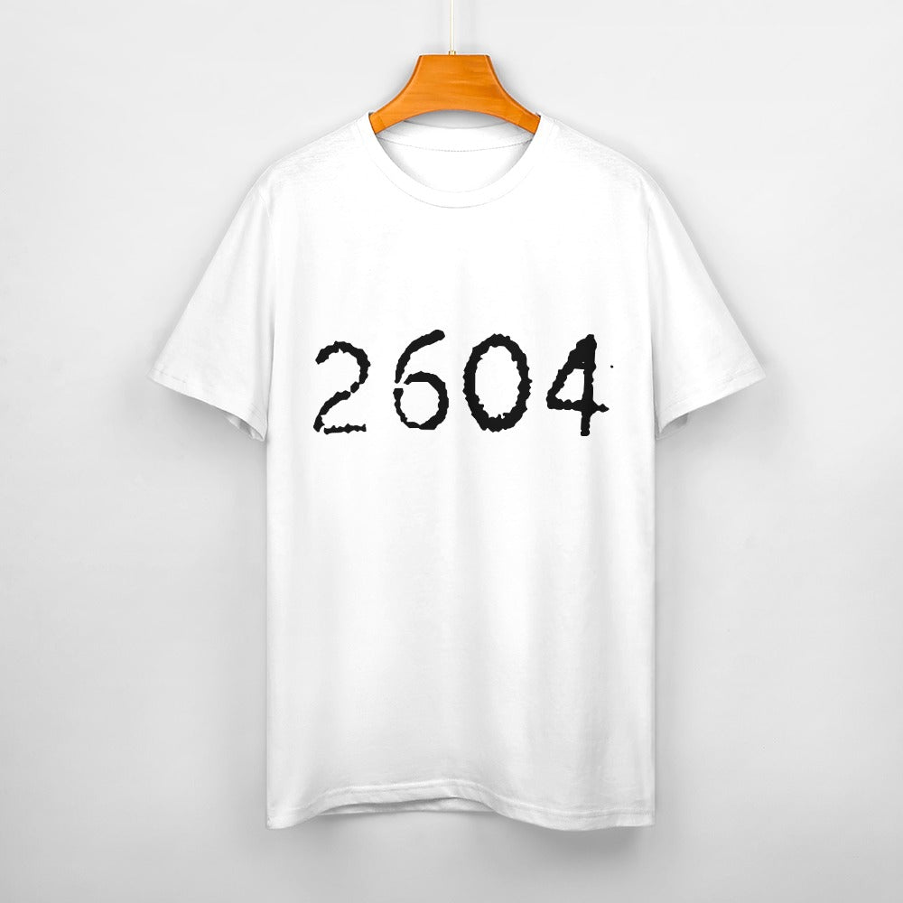 2604 Women's 100% Cotton T-Shirt - White