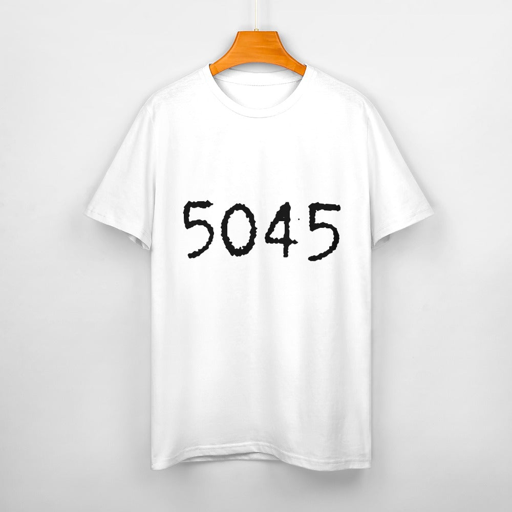 5045 Women's 100% Cotton T-Shirt - White