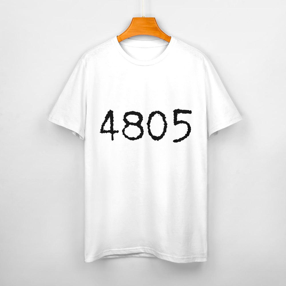 4805 Women's 100% Cotton T-Shirt - White
