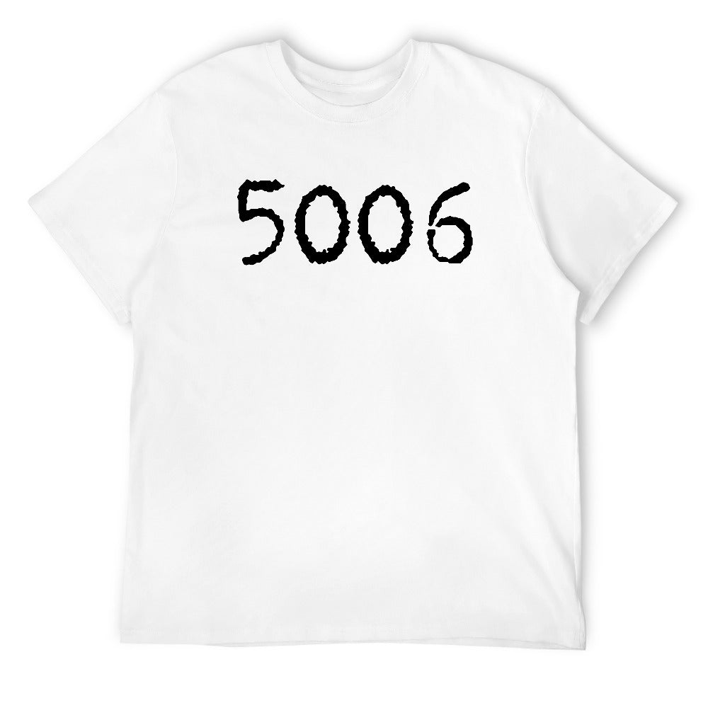 5006 Men's T-shirt 100% cotton - White