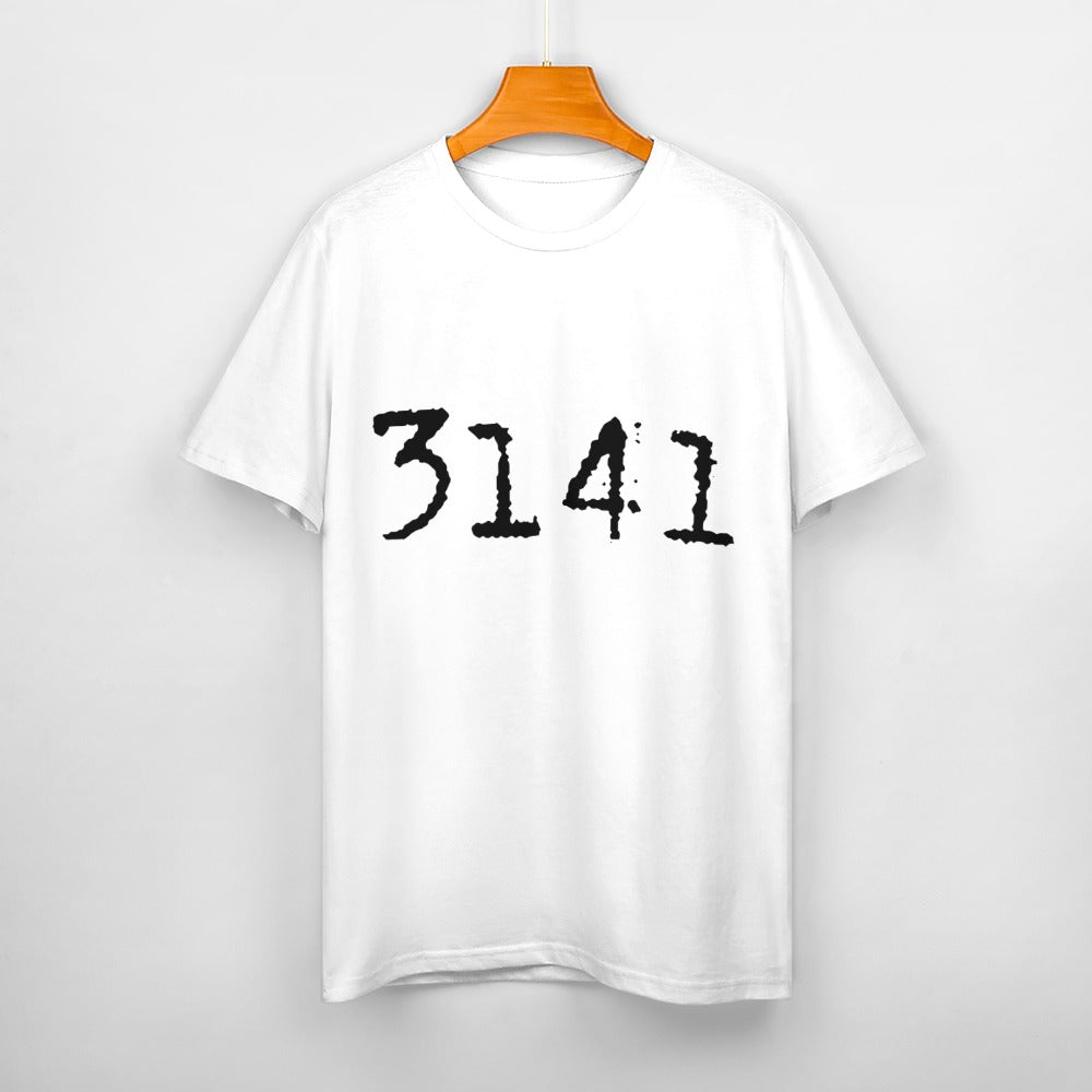 3141 Women's 100% Cotton T-Shirt - White