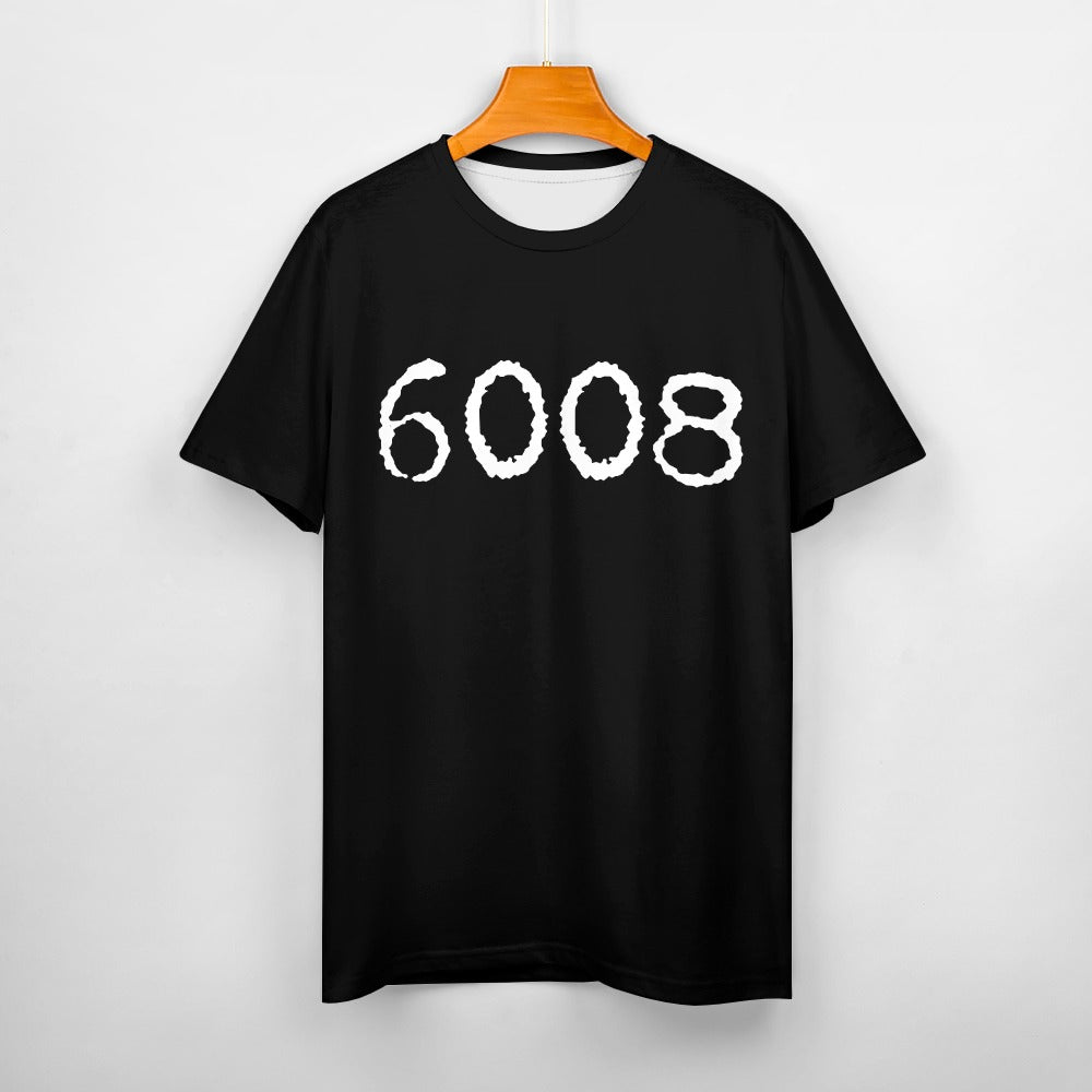 6008 Women's 100% Cotton T-Shirt - Black