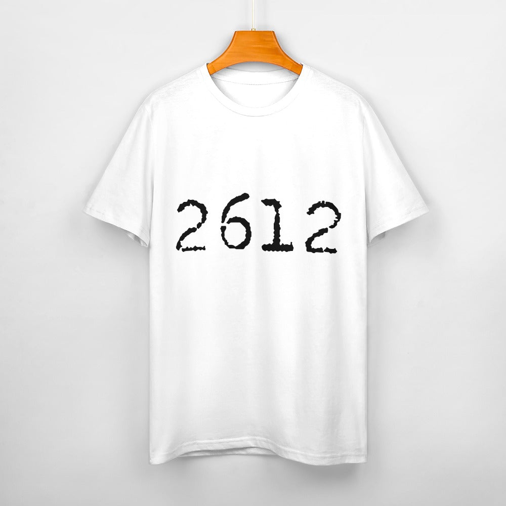 2612 Women's 100% Cotton T-Shirt - White
