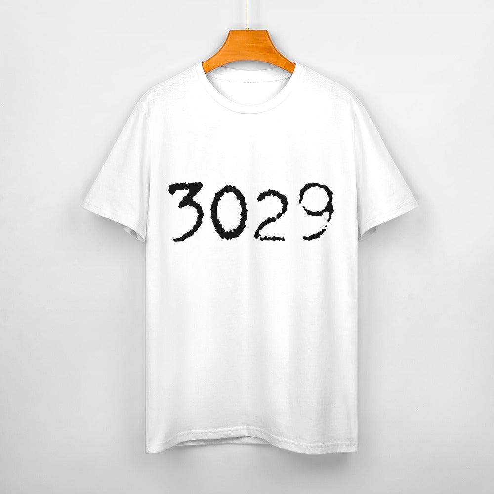 3029 Women's 100% Cotton T-Shirt - White