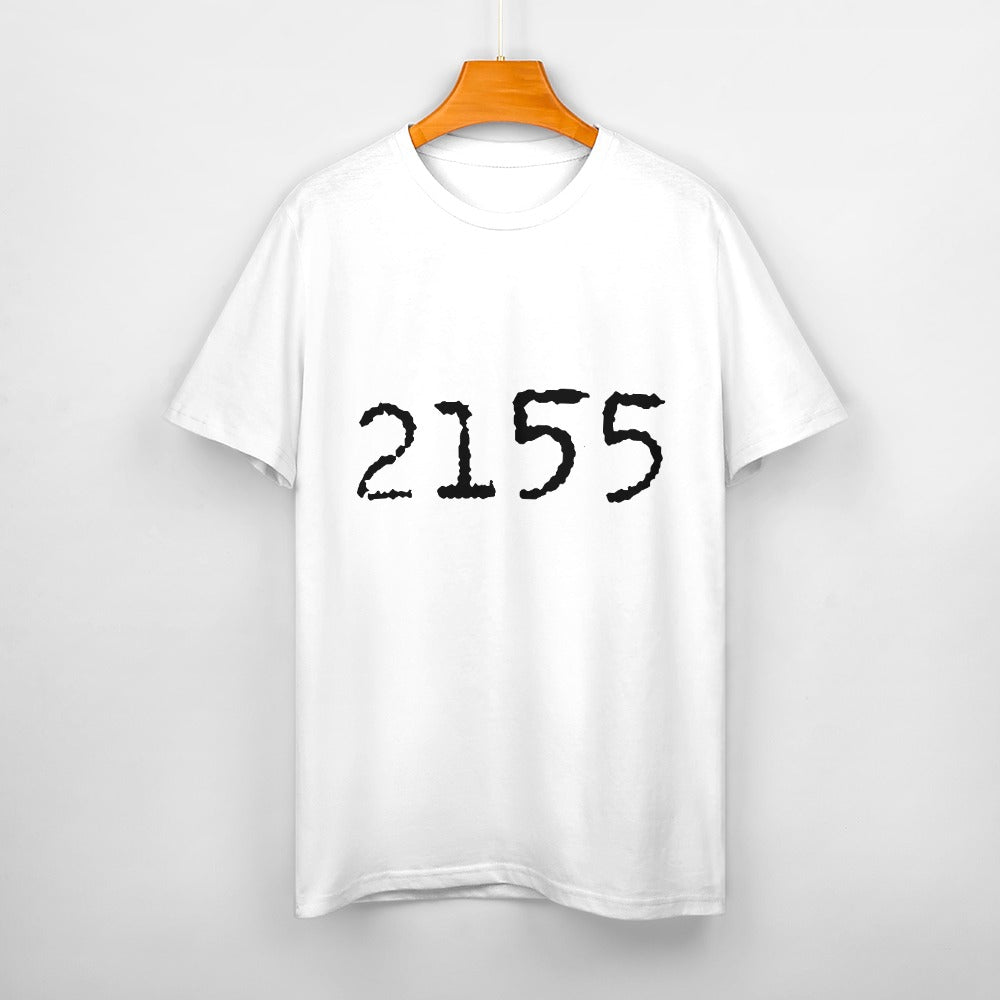 2155 Women's 100% Cotton T-Shirt - White
