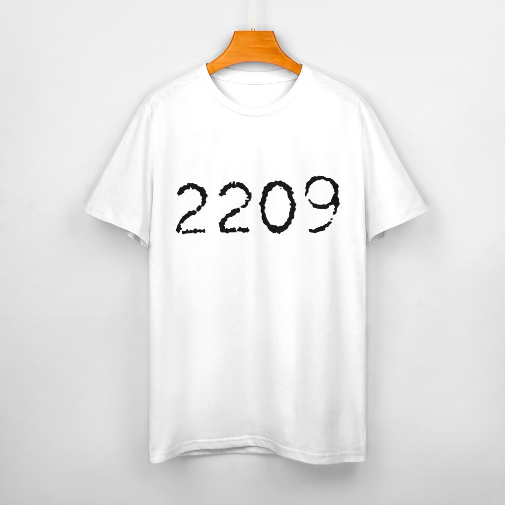 2209 Women's 100% Cotton T-Shirt - White