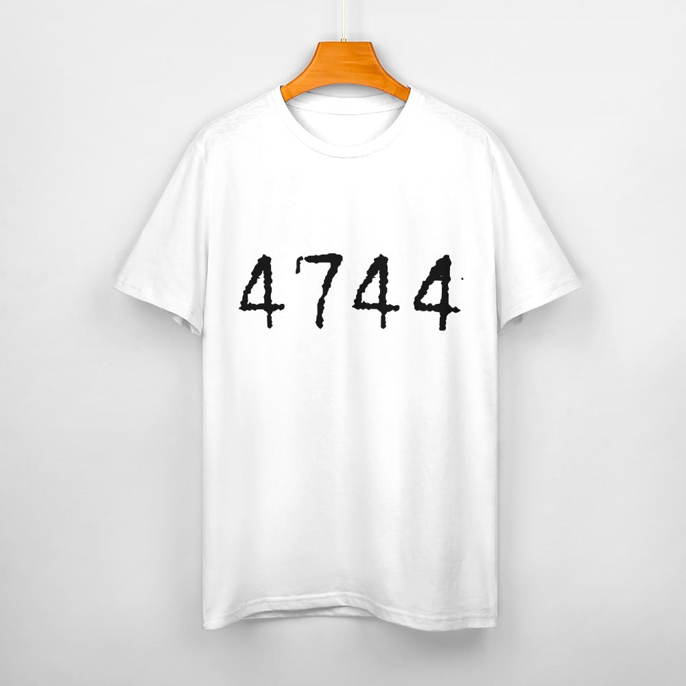 4744 Women's 100% Cotton T-Shirt - White