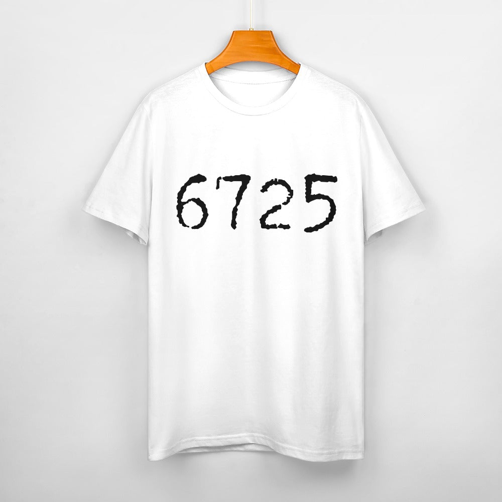 6725 Women's 100% Cotton T-Shirt - White
