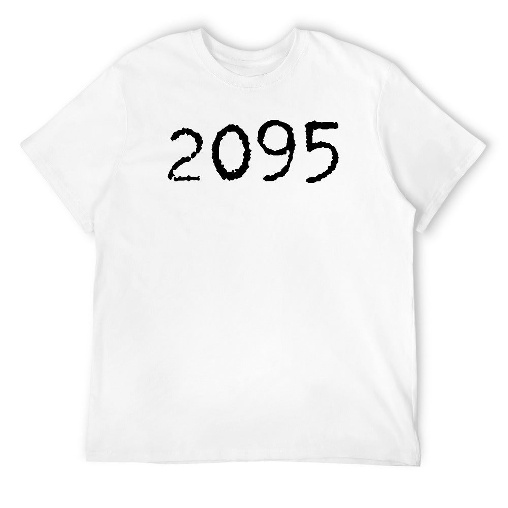 2095 Men's T-shirt 100% cotton - White