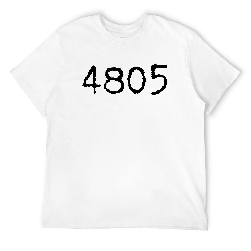4805 Men's T-shirt 100% cotton - White