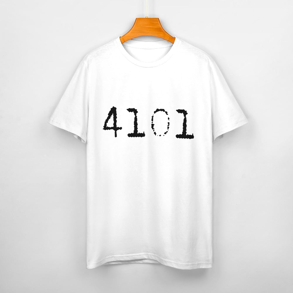4101 Women's 100% Cotton T-Shirt - White