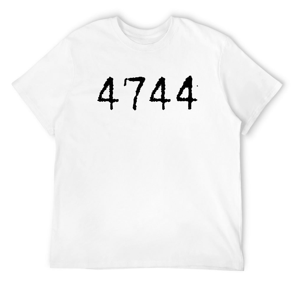 4744 Men's T-shirt 100% cotton - White