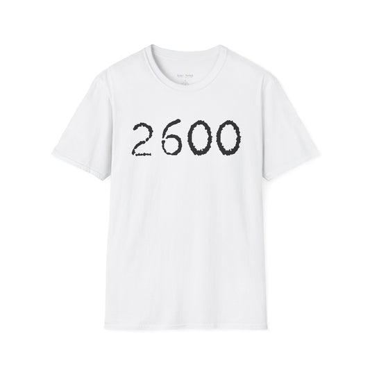 Casual Unisex Softstyle T-Shirt - Trendy 2600 Graphic Tee