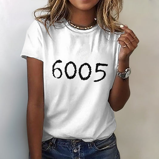 6005 Women's 100% Cotton T-Shirt - White