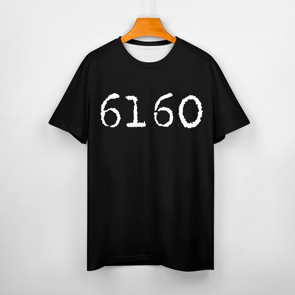 6160 Women's 100% Cotton T-Shirt - Black