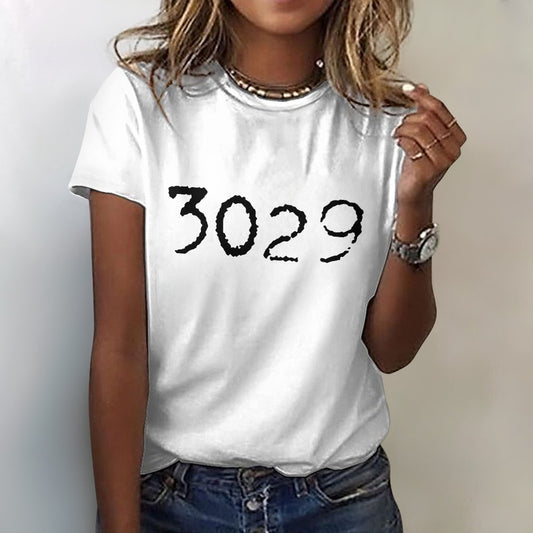 3029 Women's 100% Cotton T-Shirt - White
