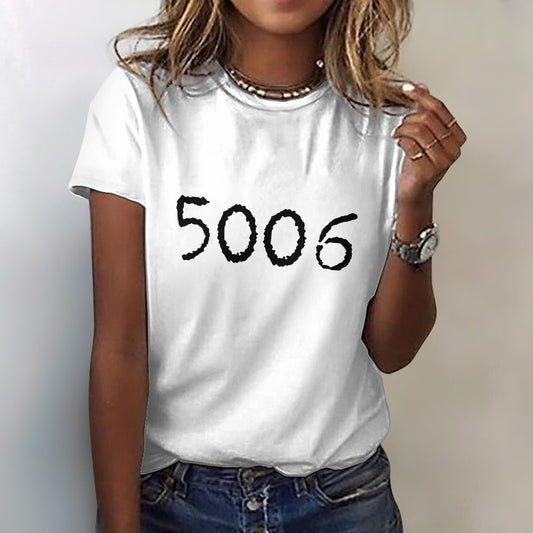 5006 Women's 100% Cotton T-Shirt - White
