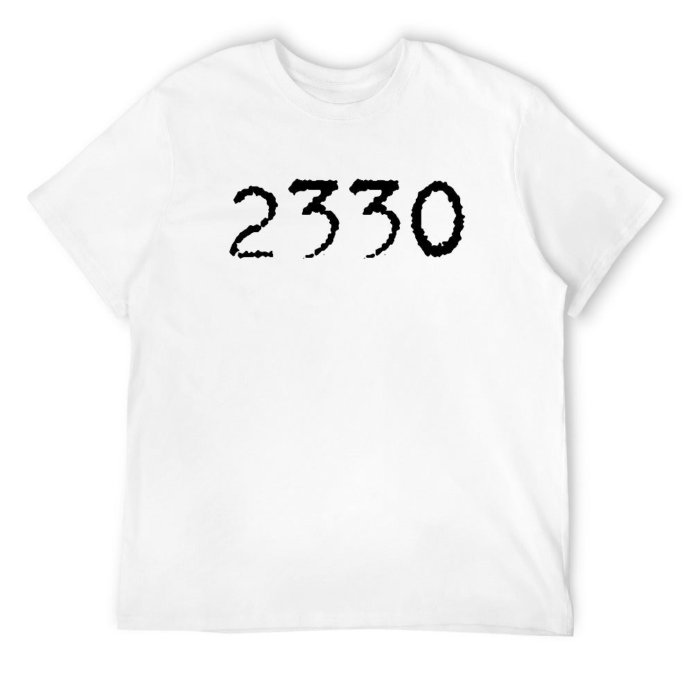 2330 Men's T-shirt 100% cotton - White